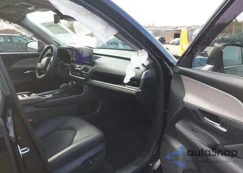 2024 Toyota Grand Highlander Platinum from USA, damaged, VIN 5TDAAAB5XRS025305